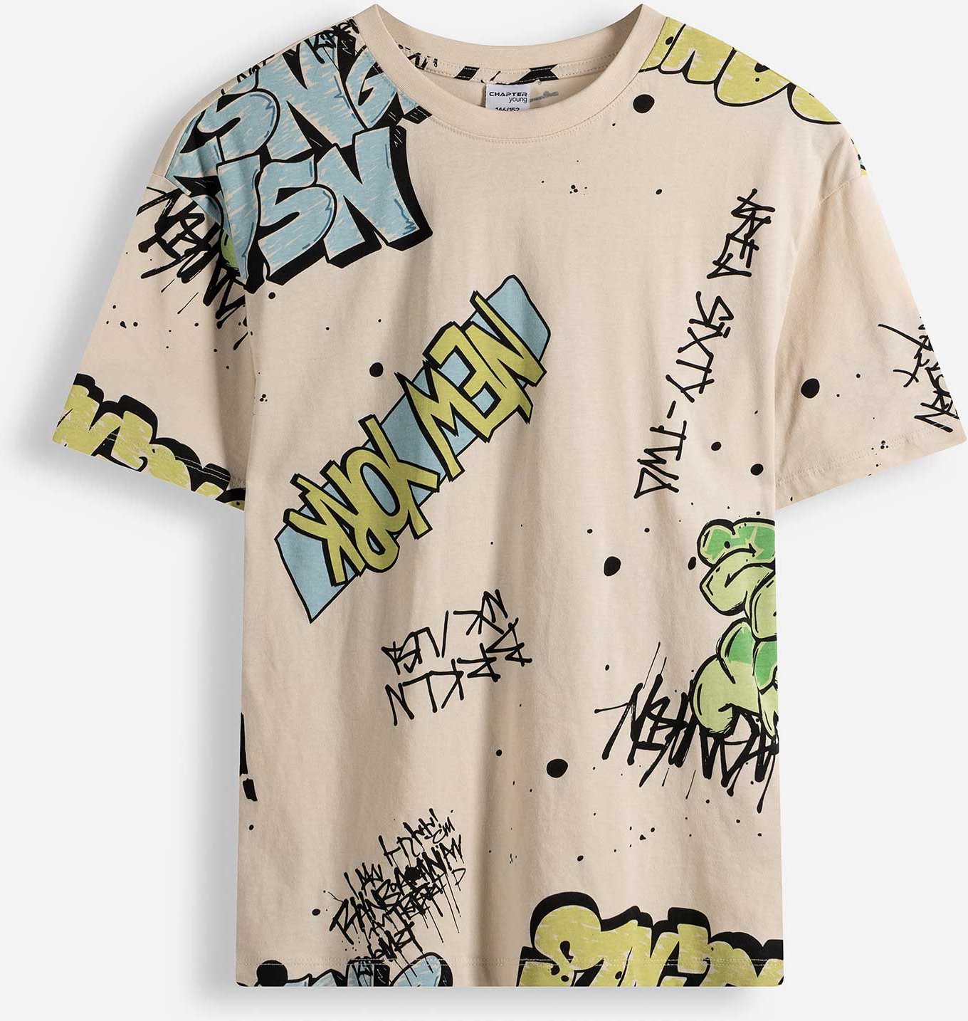 T-Shirt - Oversized Fit - hellgrau