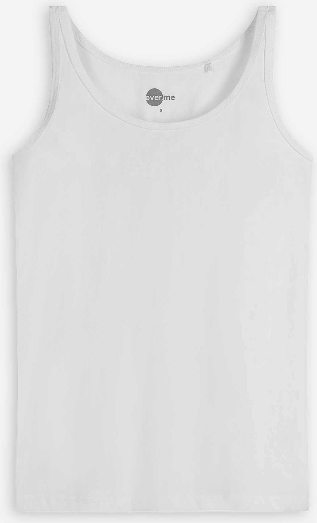 Tanktop - einfarbig - weiß