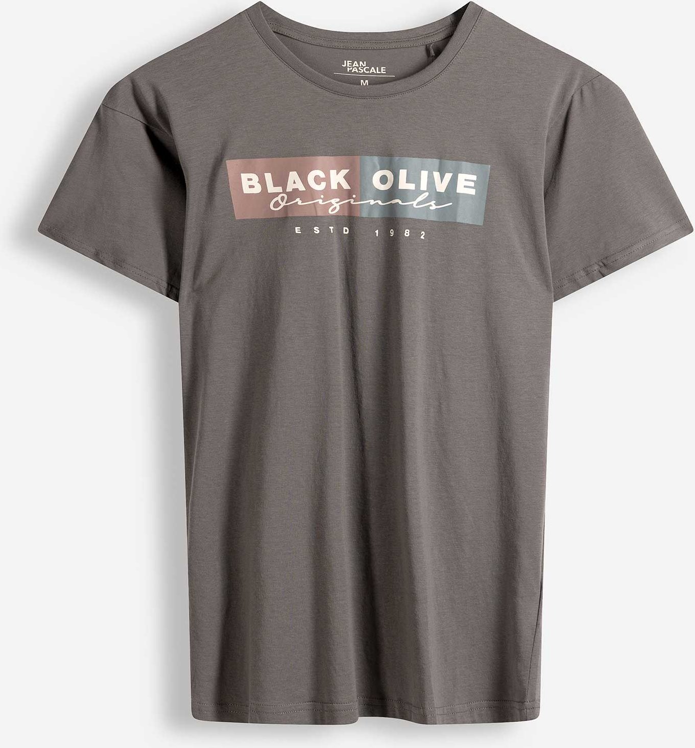 T-Shirt - Print - dunkelgrau