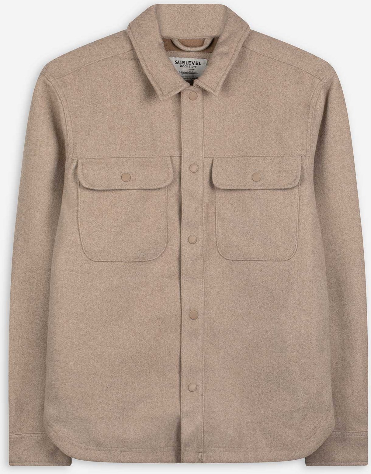 Hemd - Regular Fit - beige