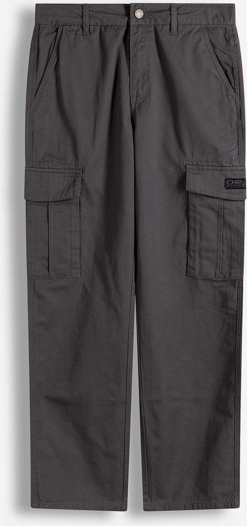 Cargohose - Loose Fit - dunkelgrau