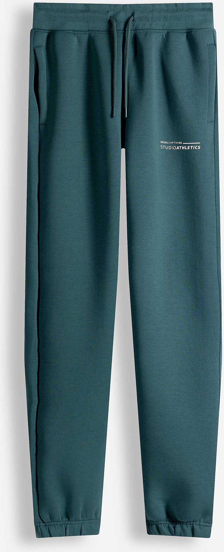 Jogginghose - Scuba - dunkelgrün