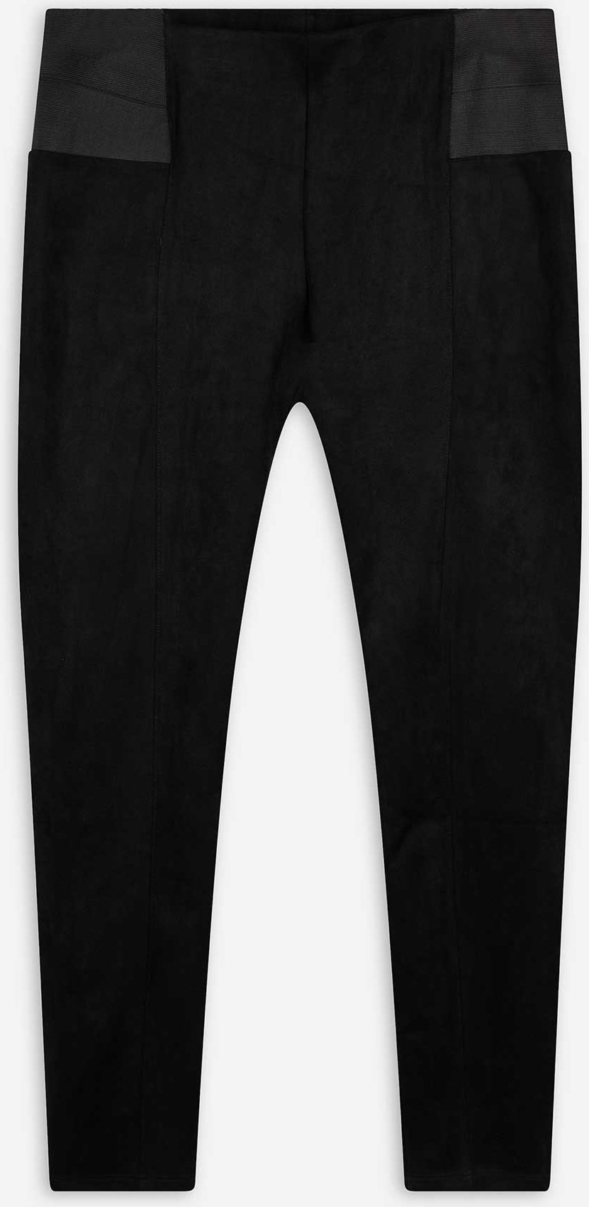 Leggings - einfarbig - schwarz