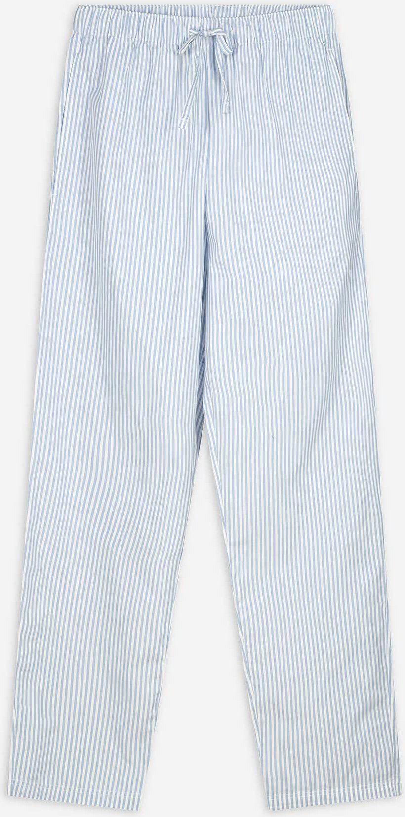Pyjamahose - Streifen - weiß