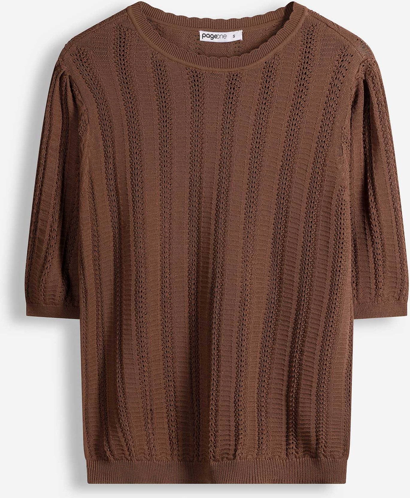 Pullover - Strick - braun