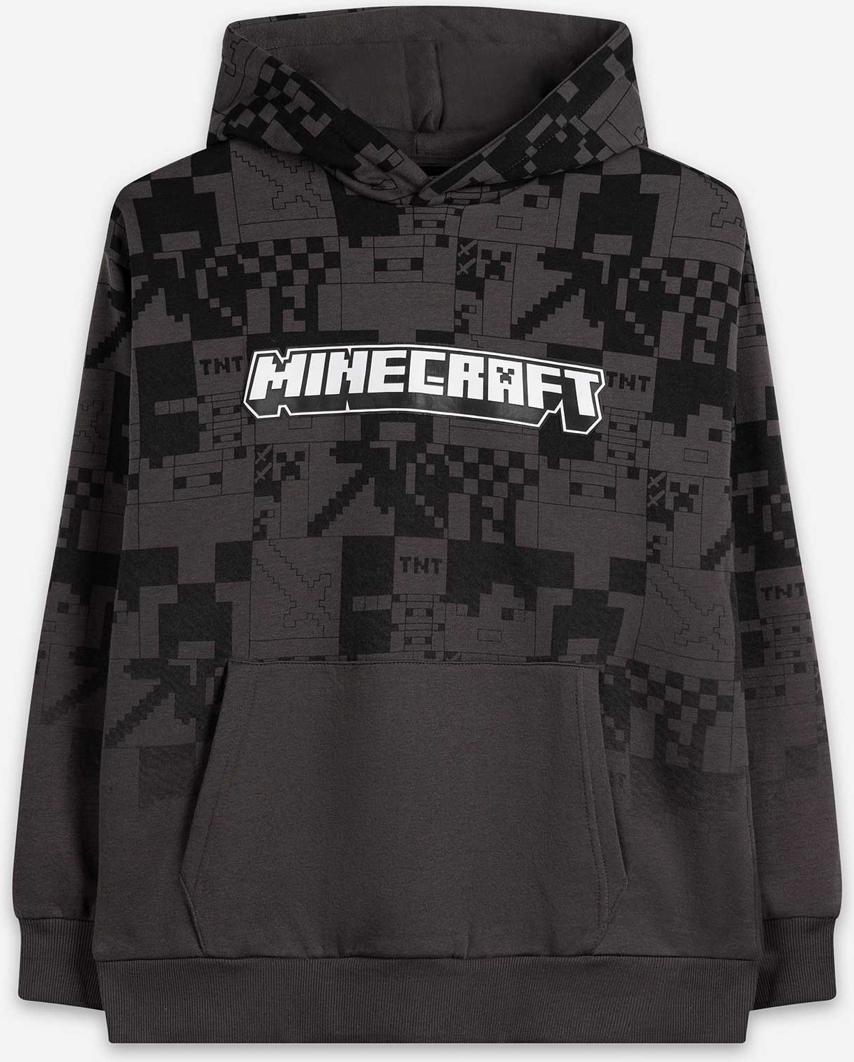 Hoodie - Minecraft - dunkelgrau