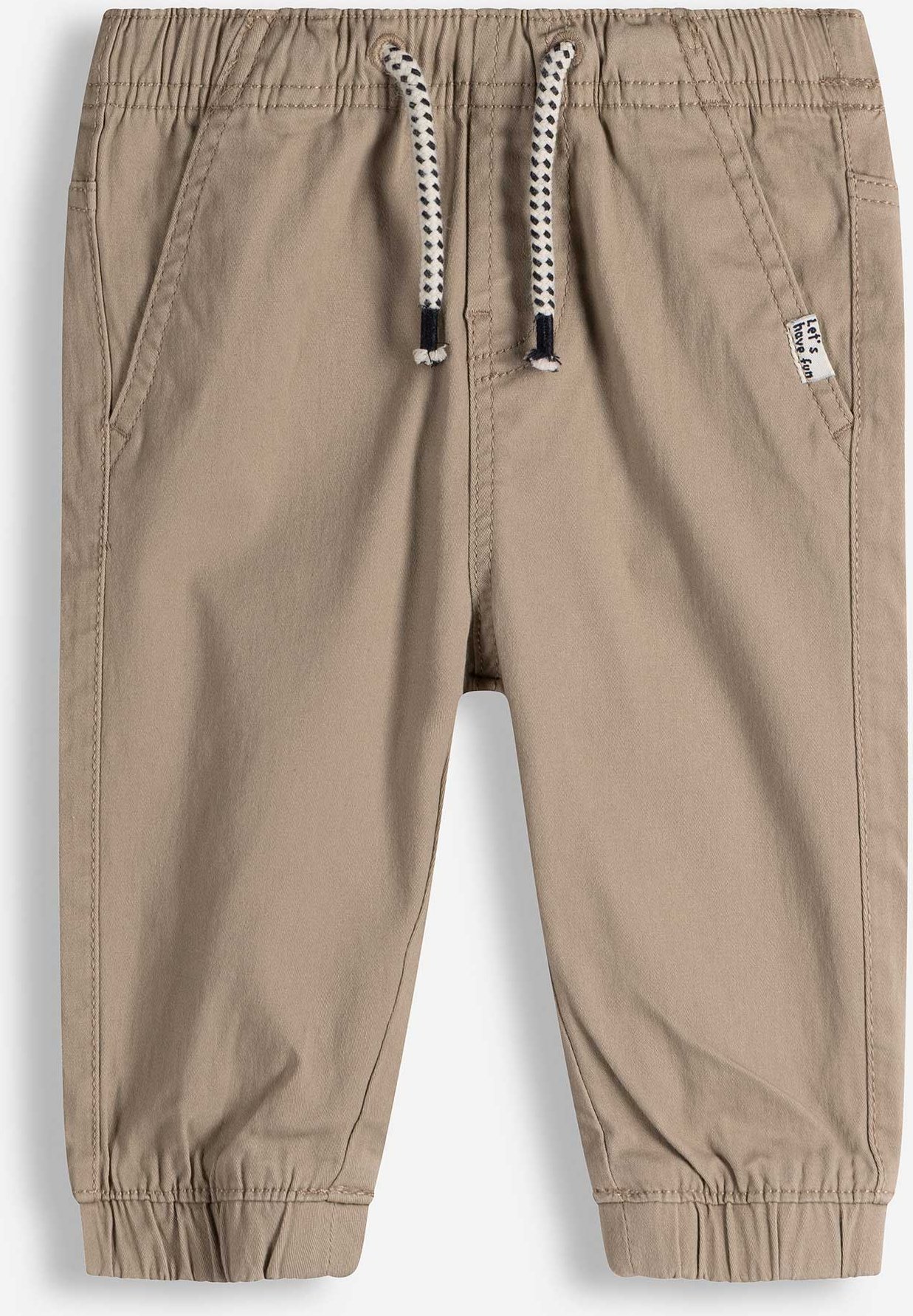 Hose - Stretchanteil - beige