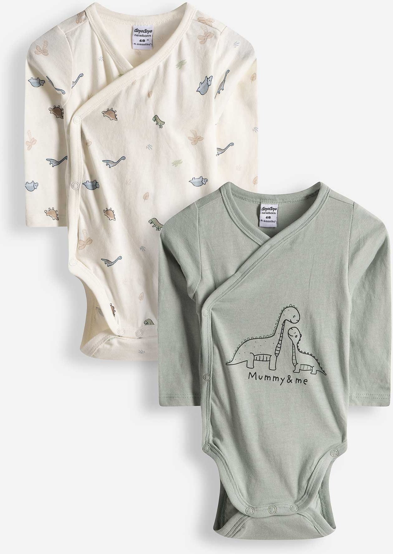 Langarmbody - 2er-Pack