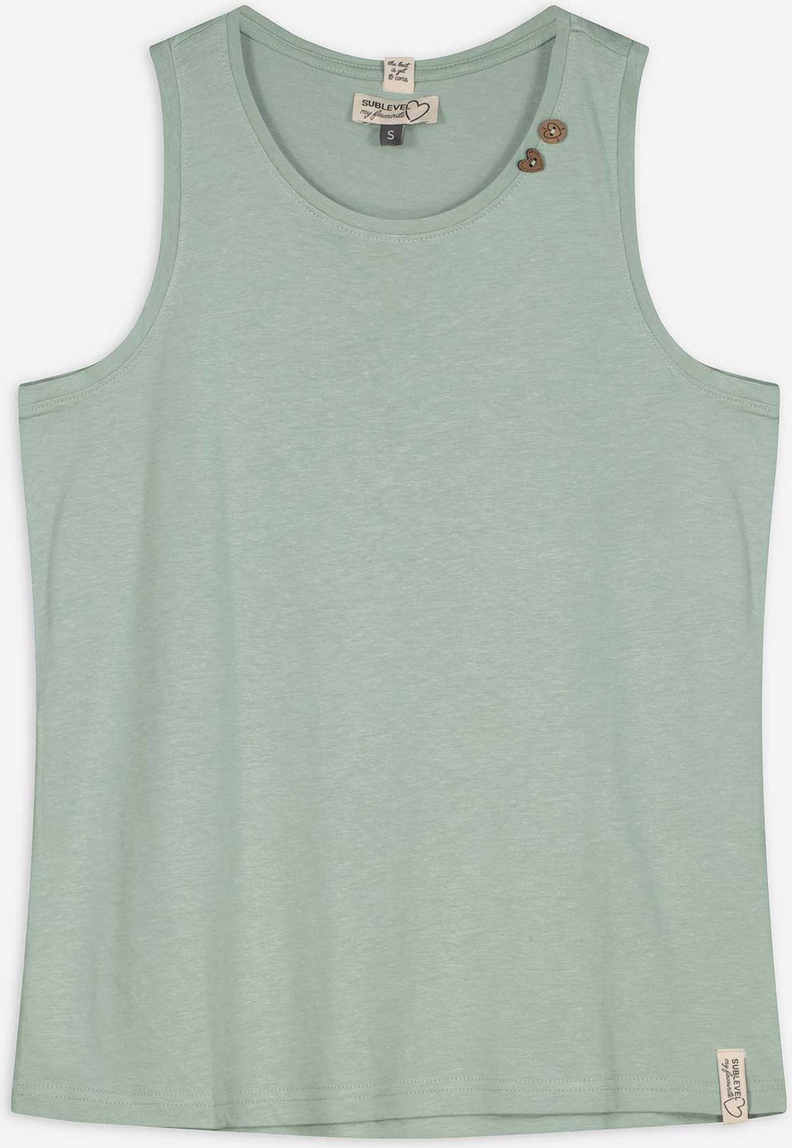 Top - Überschnittene Schultern - dunkelgrün