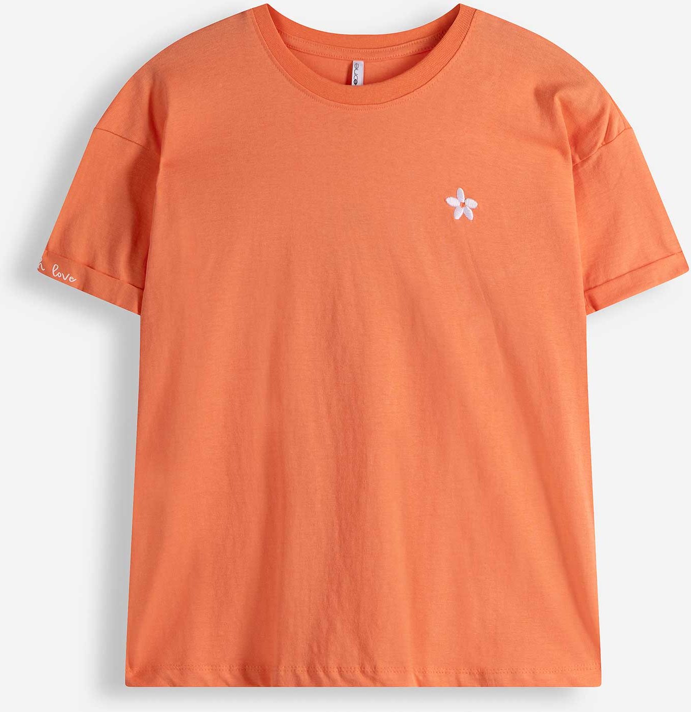 T-Shirt - Stickereien - hellrot