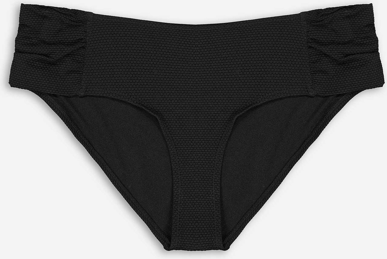 Thumbnail - Bikinislip - Strukturiertes Material - schwarz