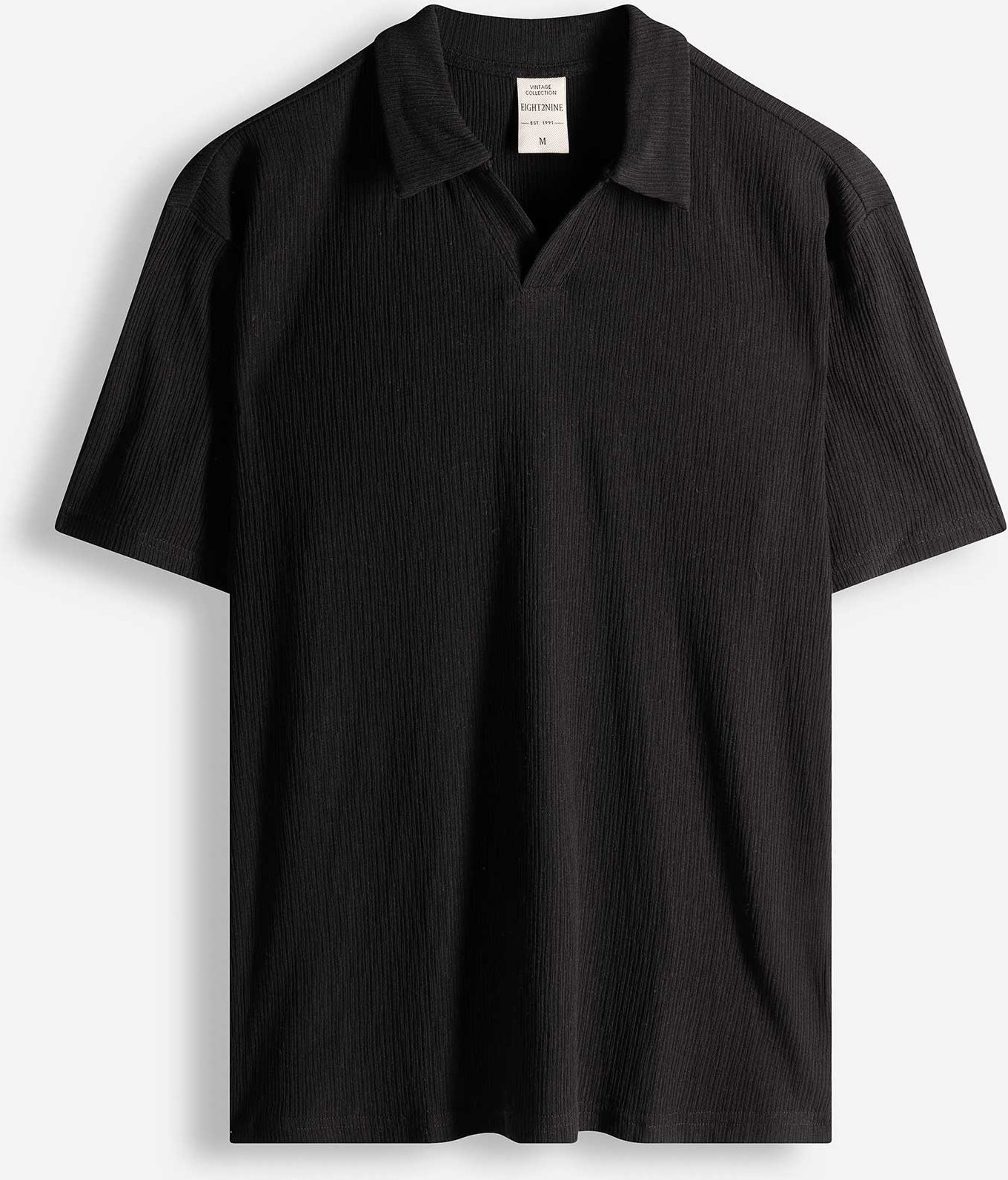 Poloshirt - Relax Fit - schwarz