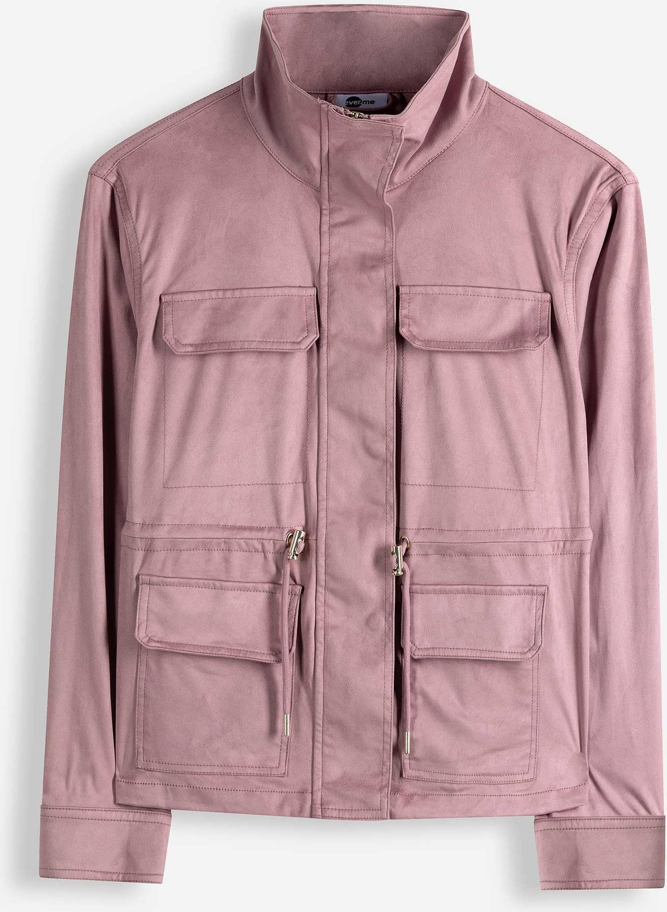 Jacke - Kunstleder - rosa