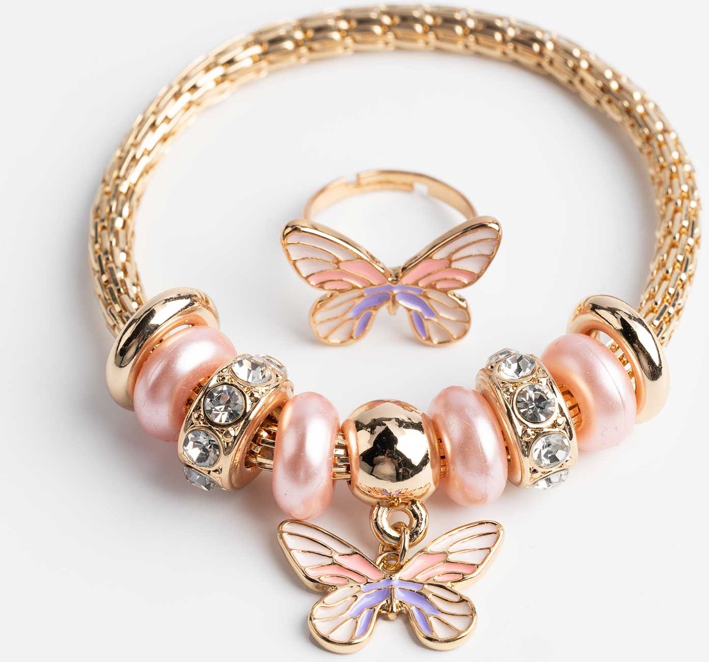 Schmuck - 2er-Pack - goldfarben