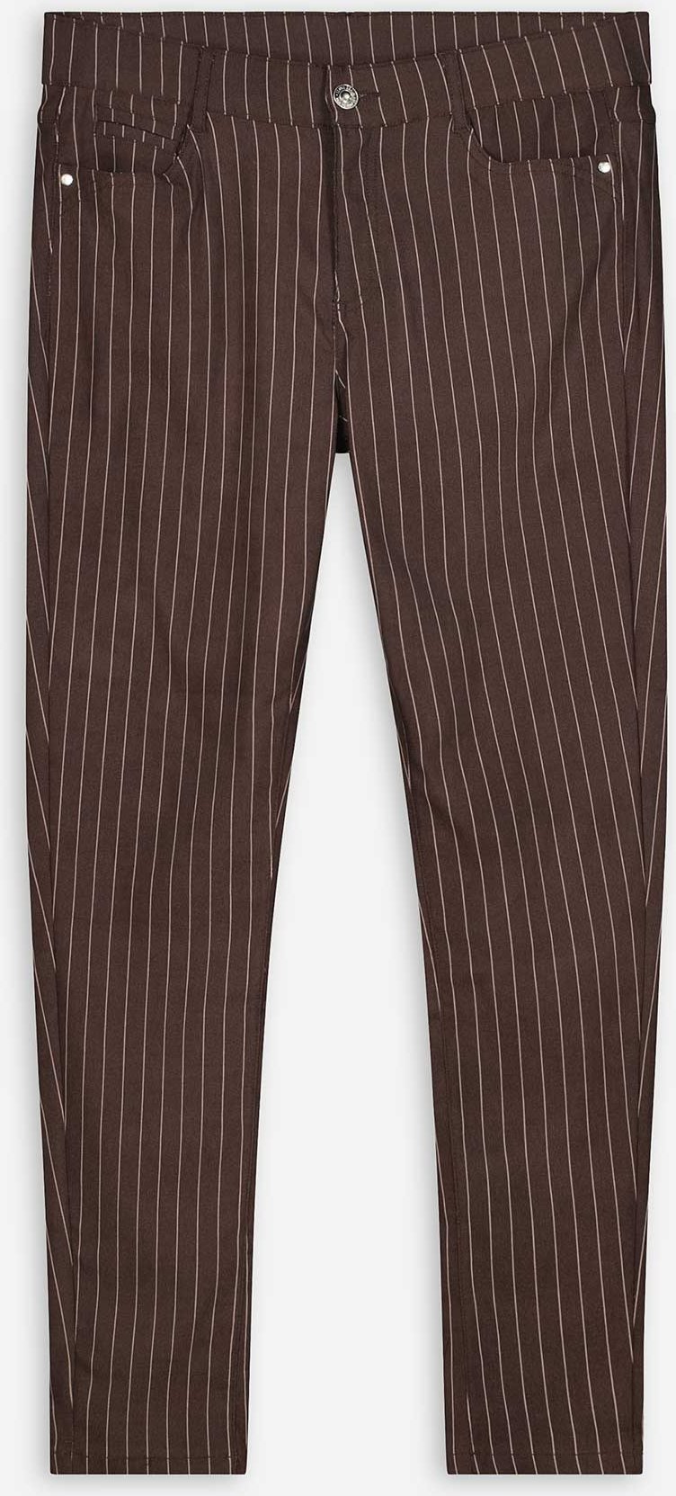 Hose - Streifen - hellbraun