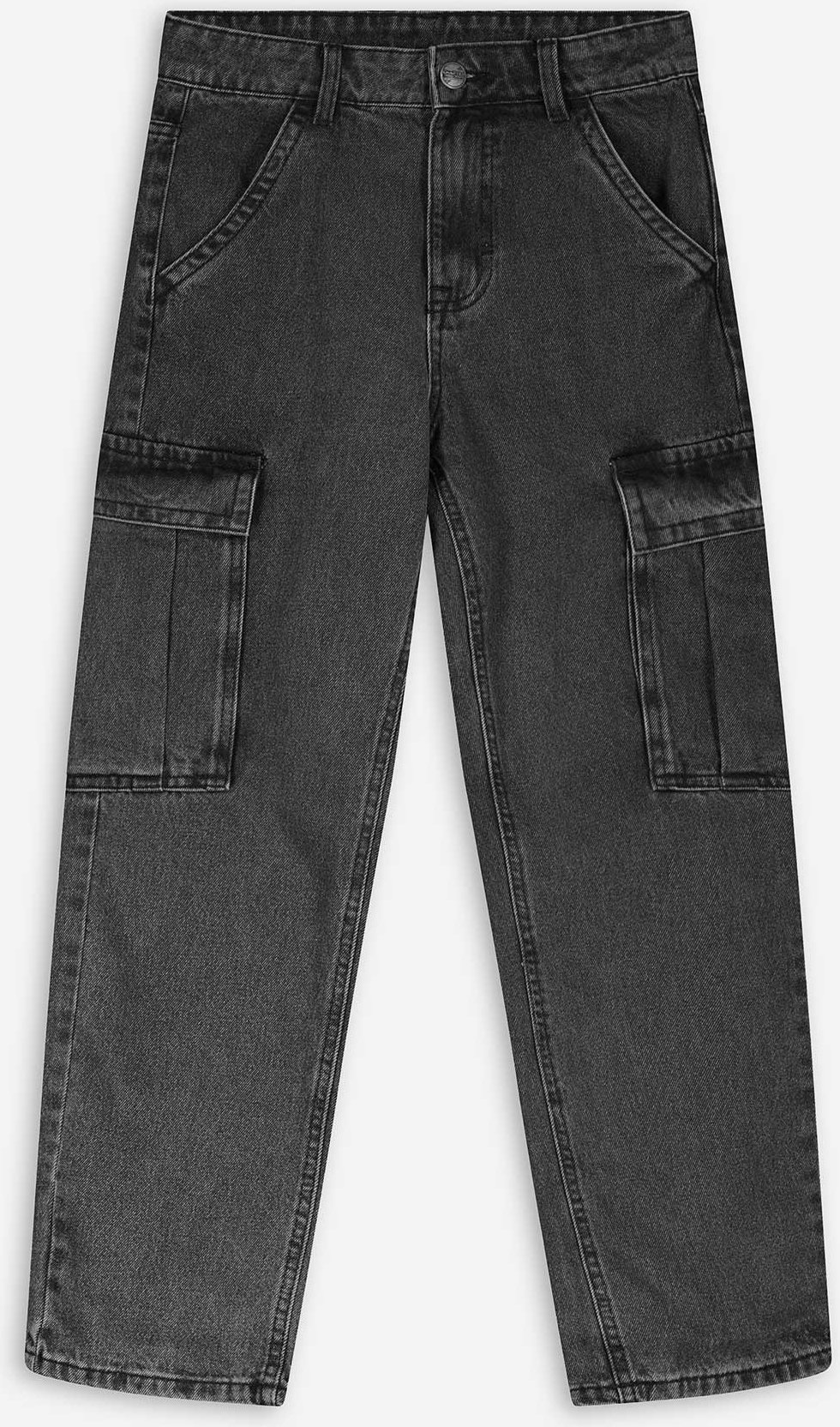 Thumbnail - Cargohose - Denim - schwarz