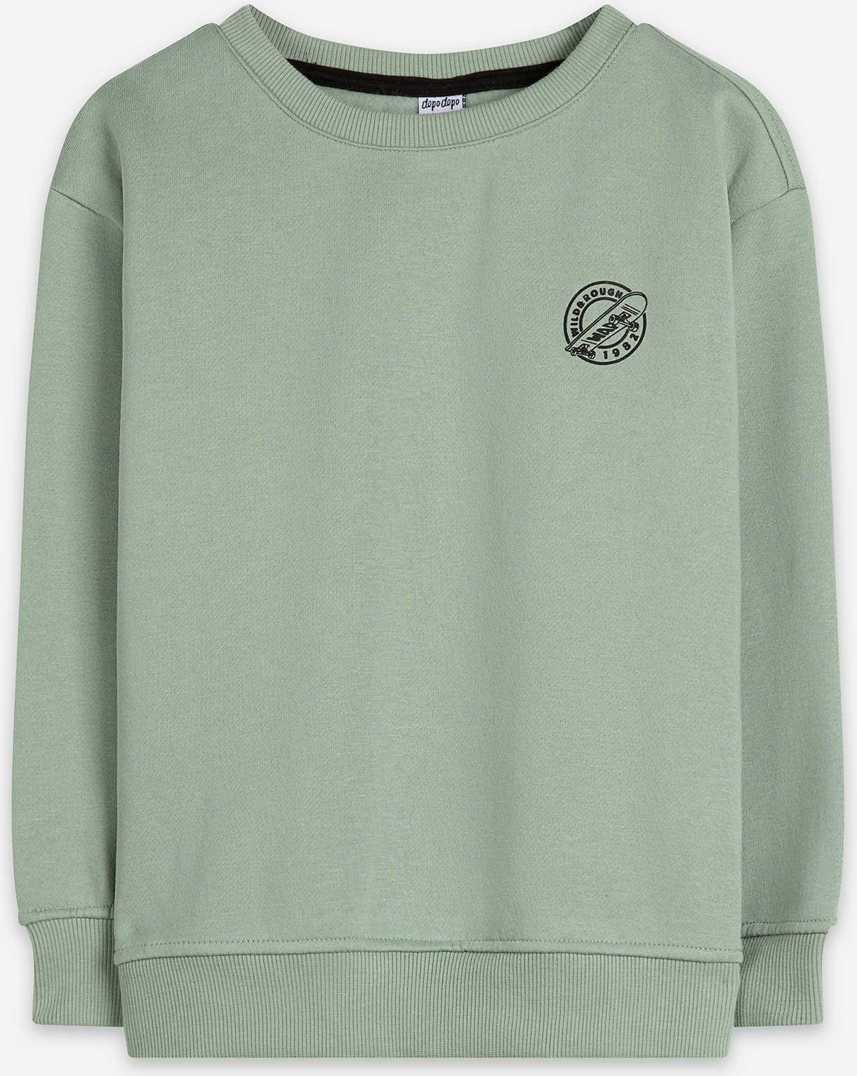 Sweatshirt - Print - grün