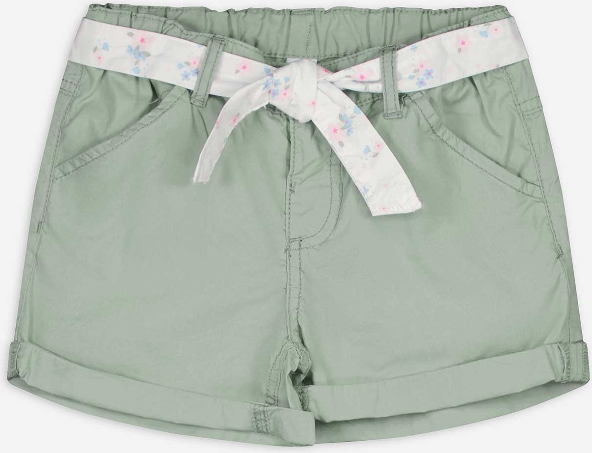 Shorts - Gürtel - grün