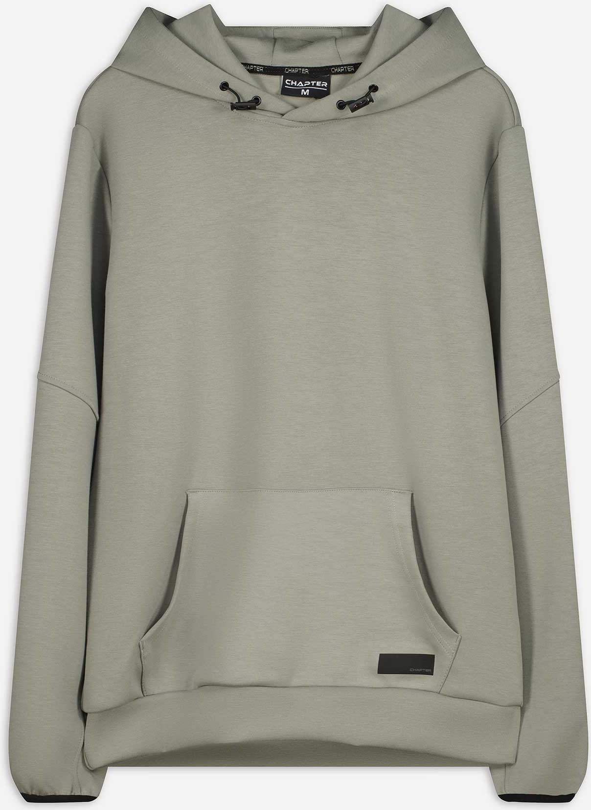 Thumbnail - Sweatshirt - Kapuze - dunkelgrün