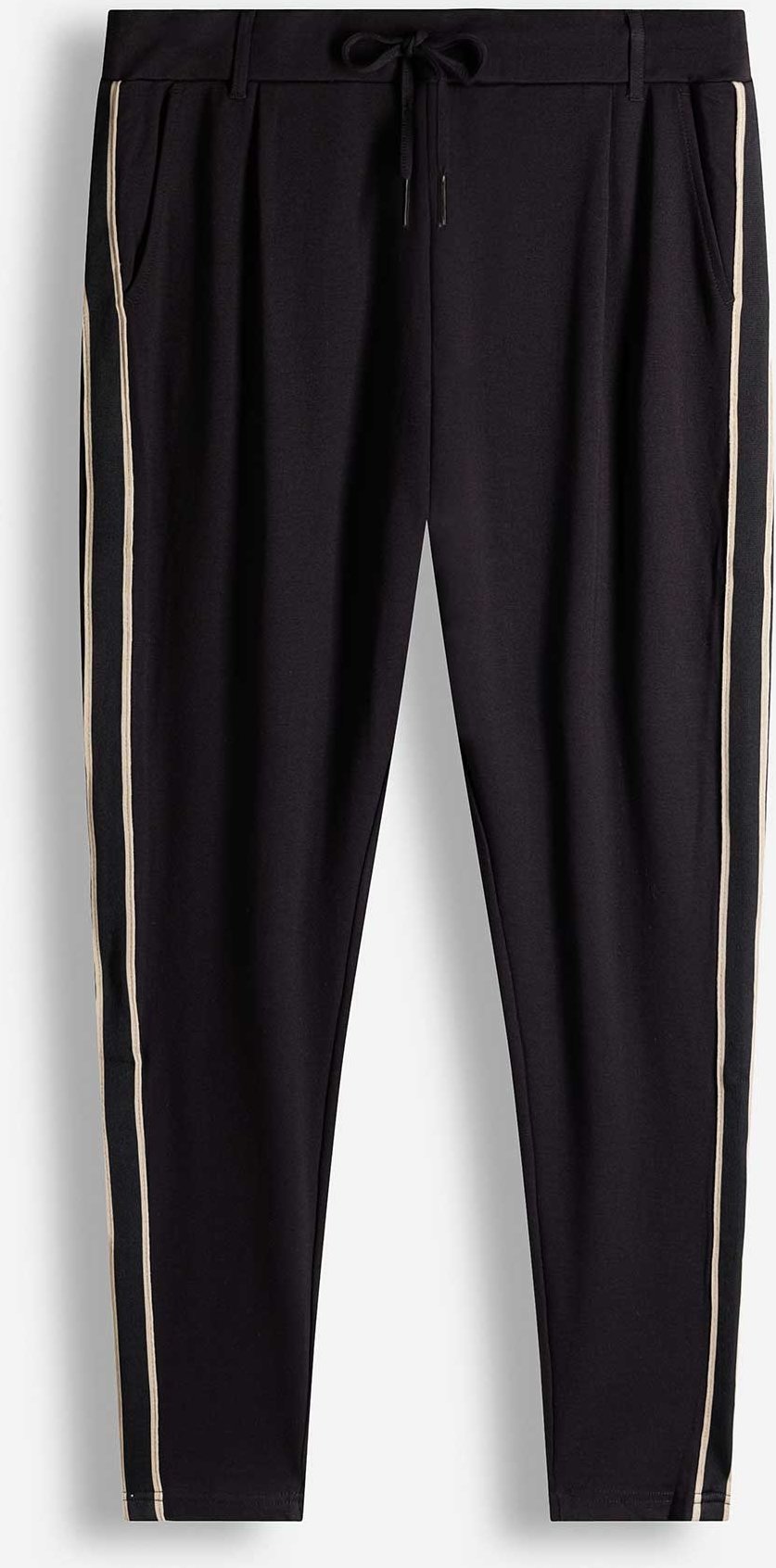 Jeggings - Galonstreifen - schwarz