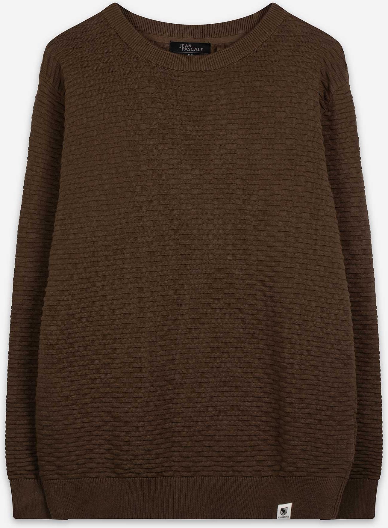 Pullover - Baumwolle - dunkelgrün