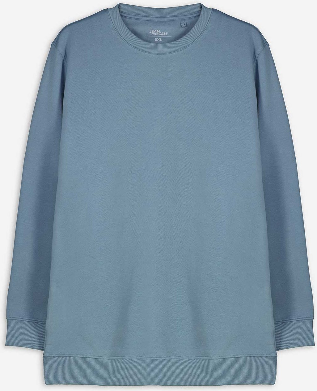 Thumbnail - Sweatshirt - einfarbig - hellblau