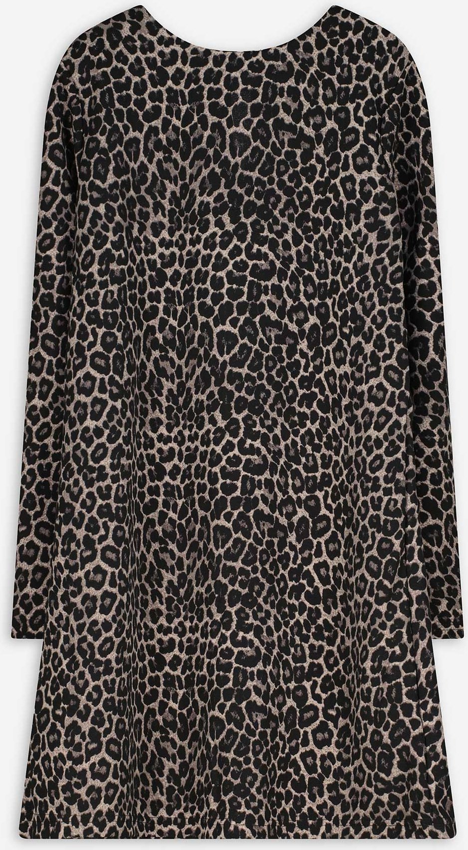 Kleid - Leopardenmuster - beige