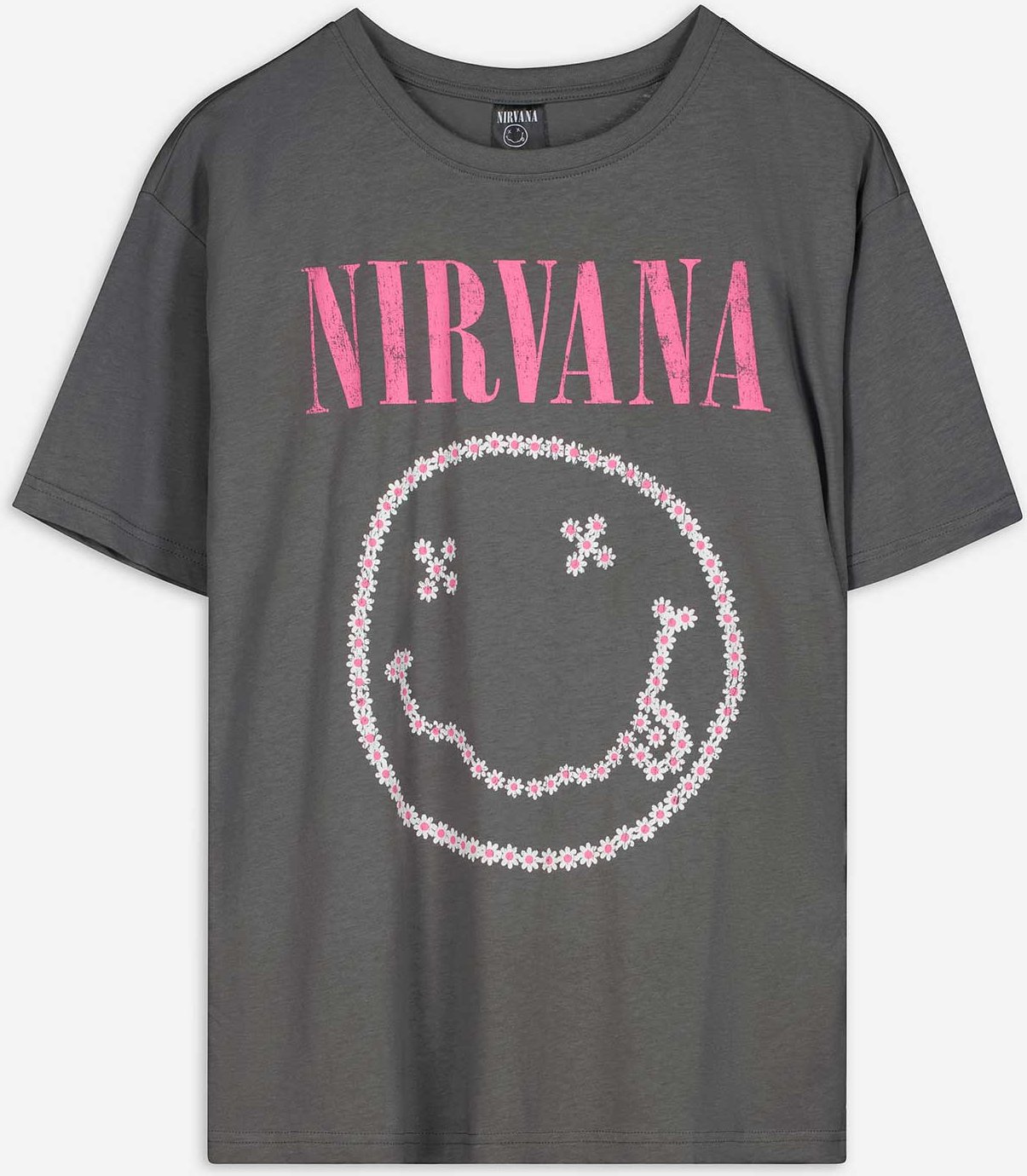 T-Shirt - Nirvana - grau