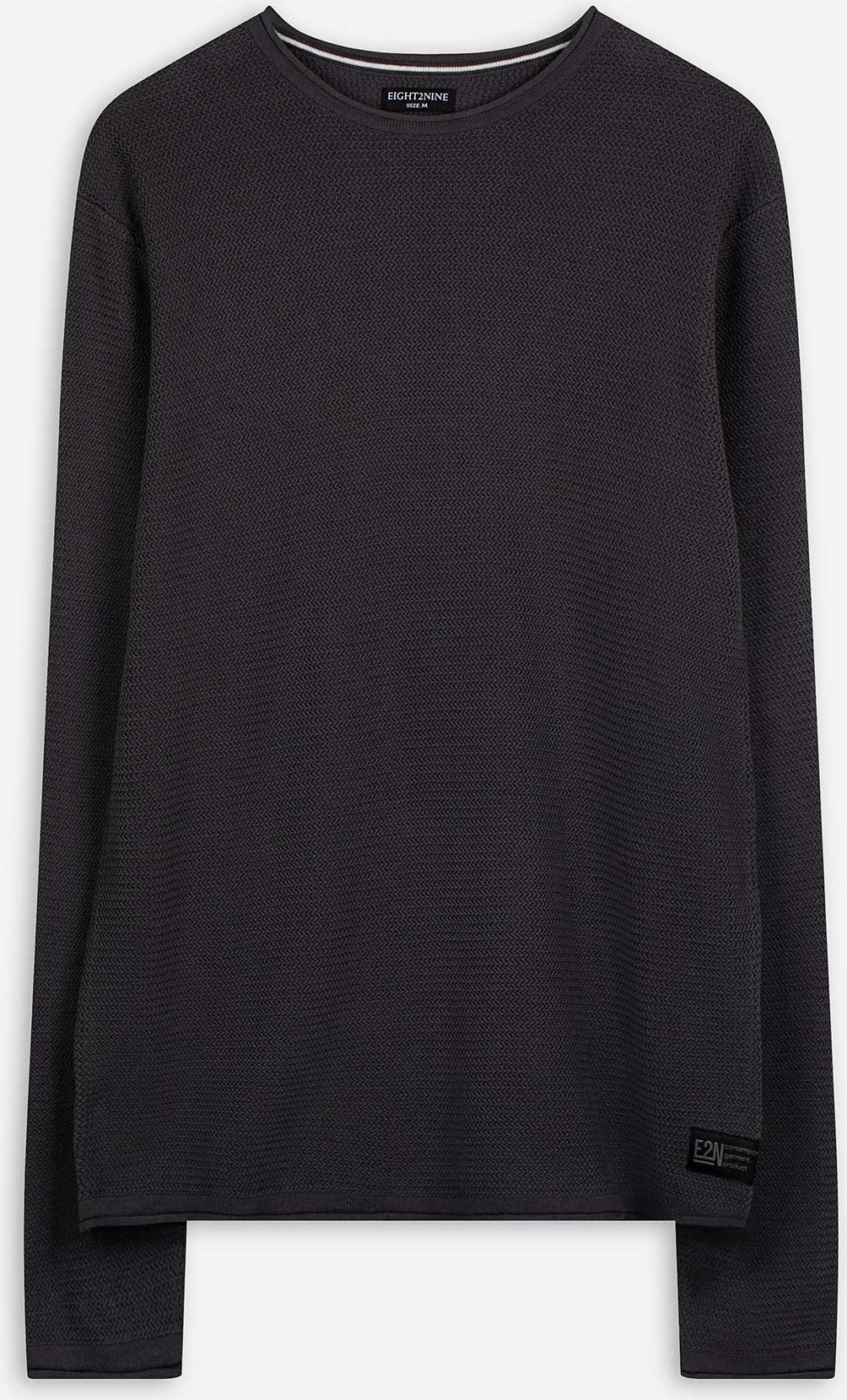 Pullover - Strick - dunkelgrau