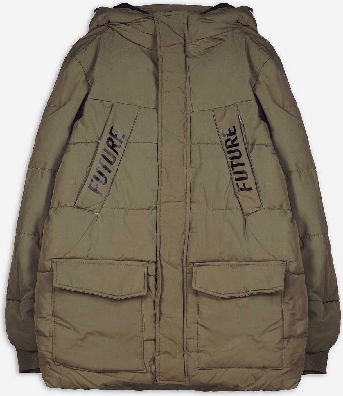 Steppjacke - Wasserabweisend - dunkelgrün