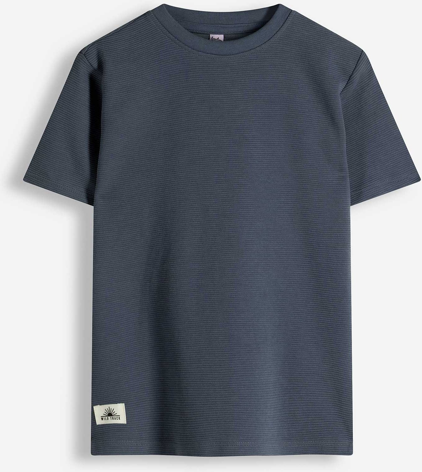 T-Shirt - Rundhals-Ausschnitt - dunkelblau