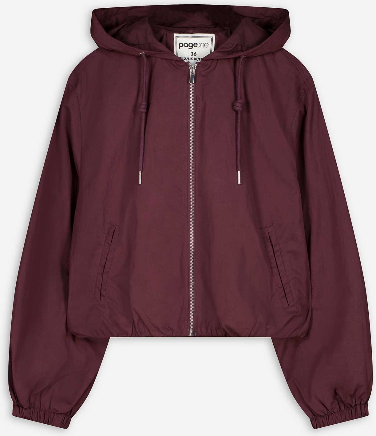Thumbnail - Jacke - Oversized Fit - dunkellila