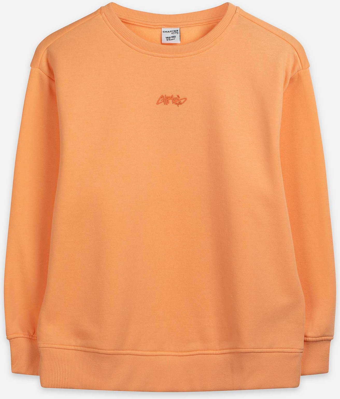 Sweatshirt - Oversized Fit - orange