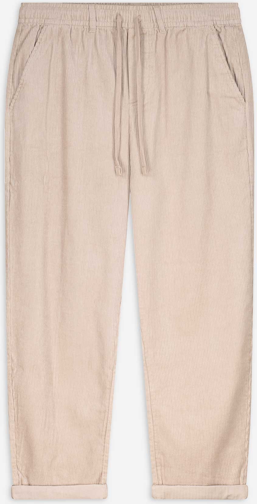 Chinohose - Cord - beige