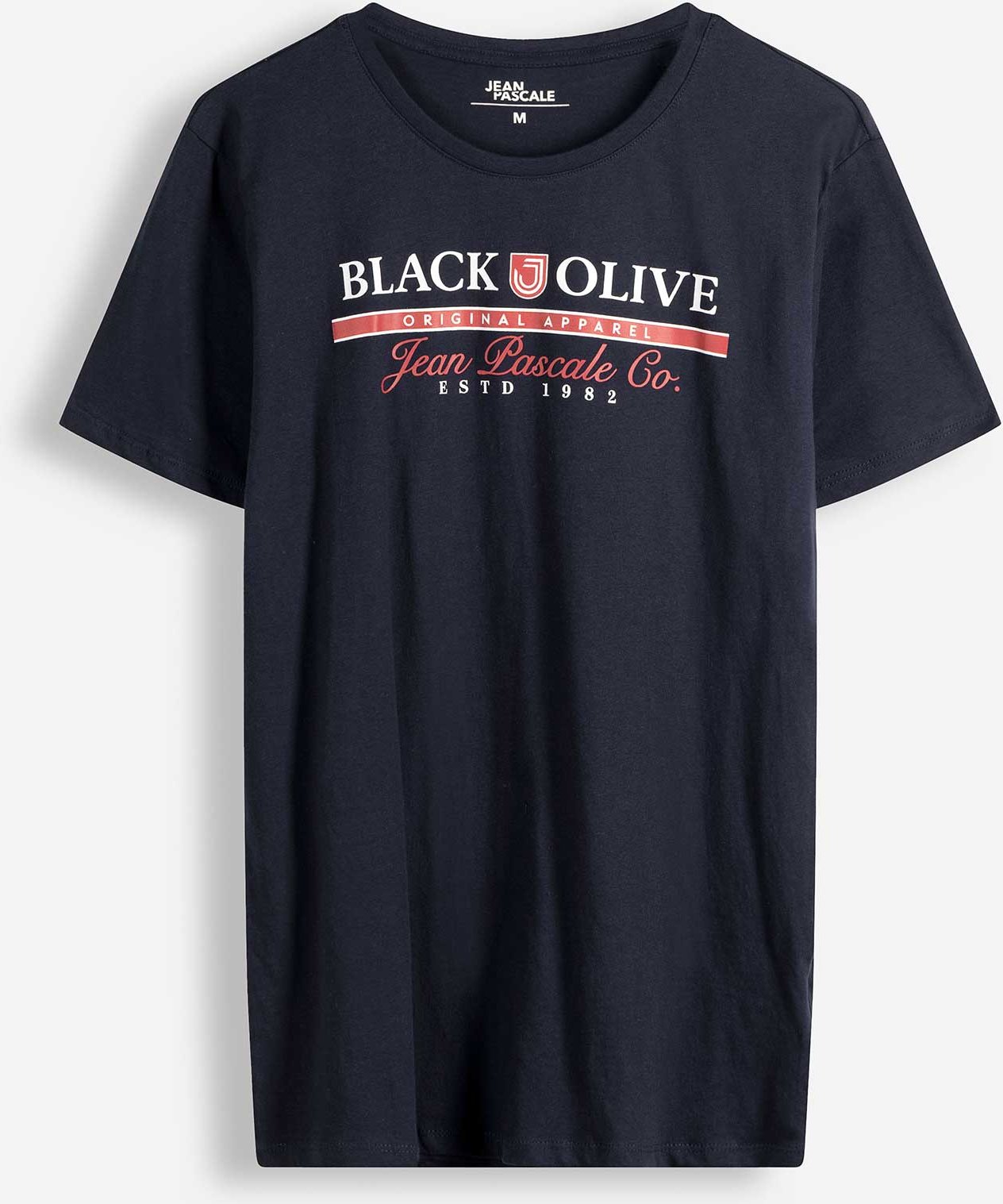 T-Shirt - Frontprint - dunkelblau