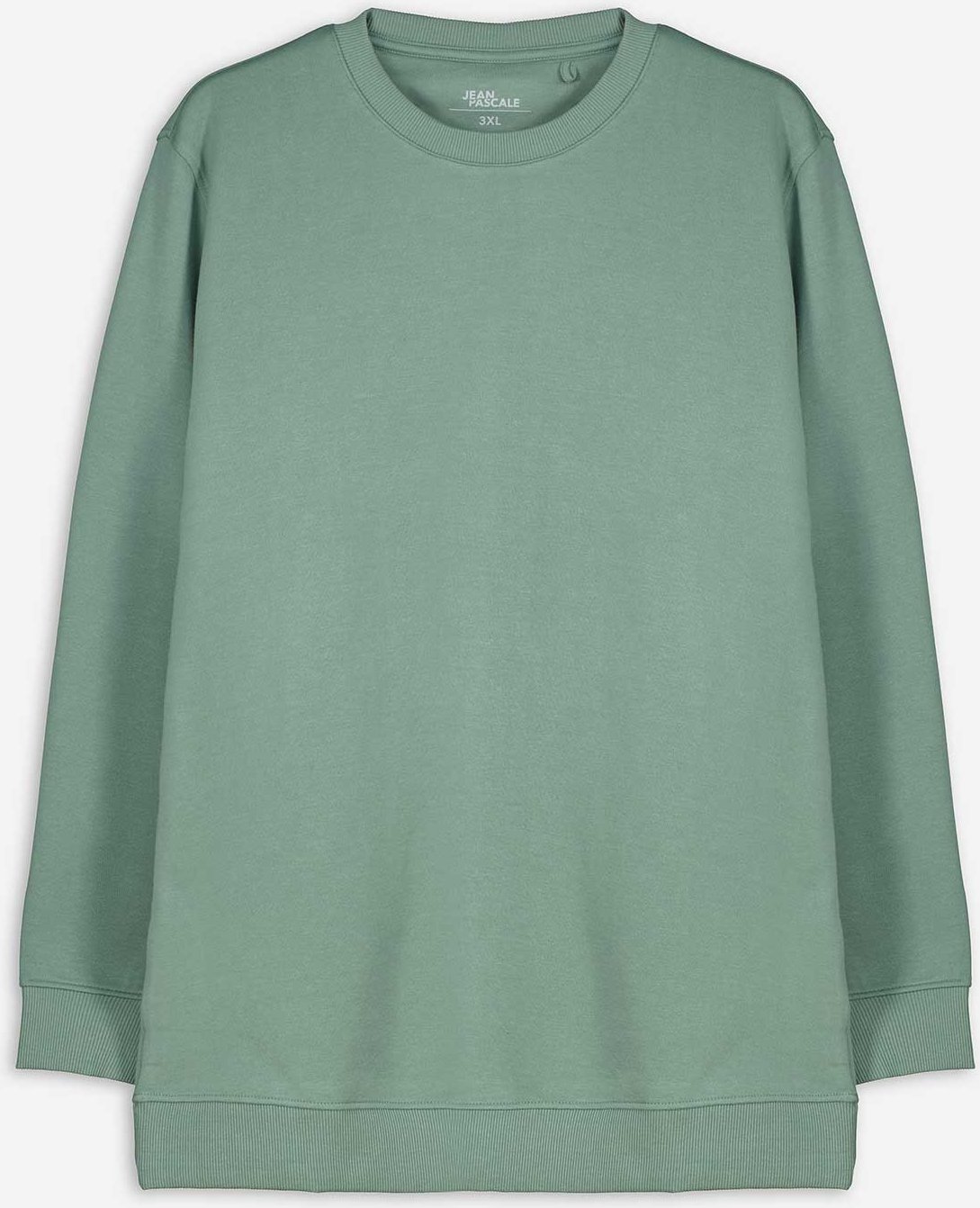 Thumbnail - Sweatshirt - einfarbig - türkis