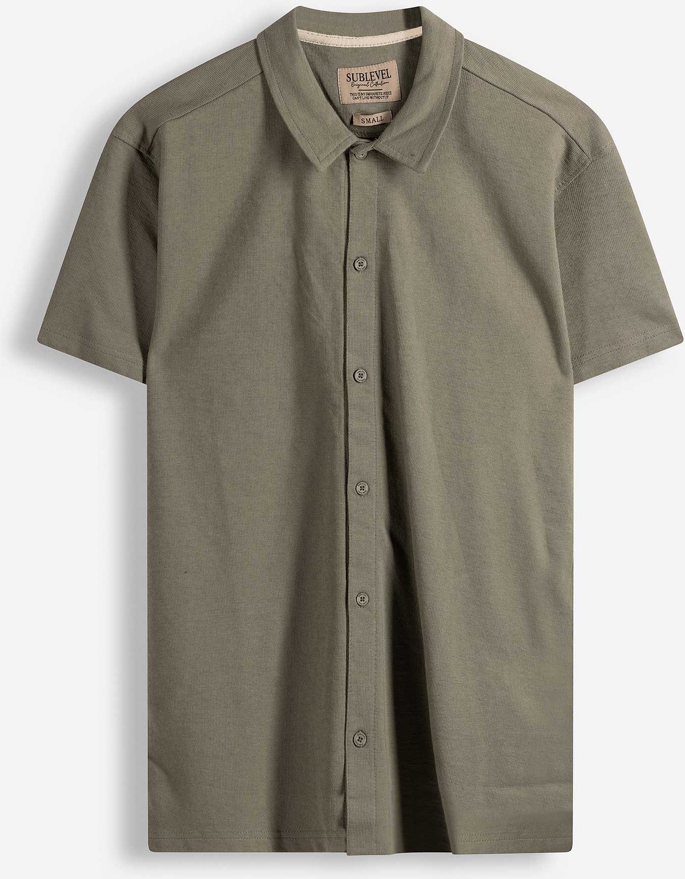 Hemd - Baumwolle - hellgrün