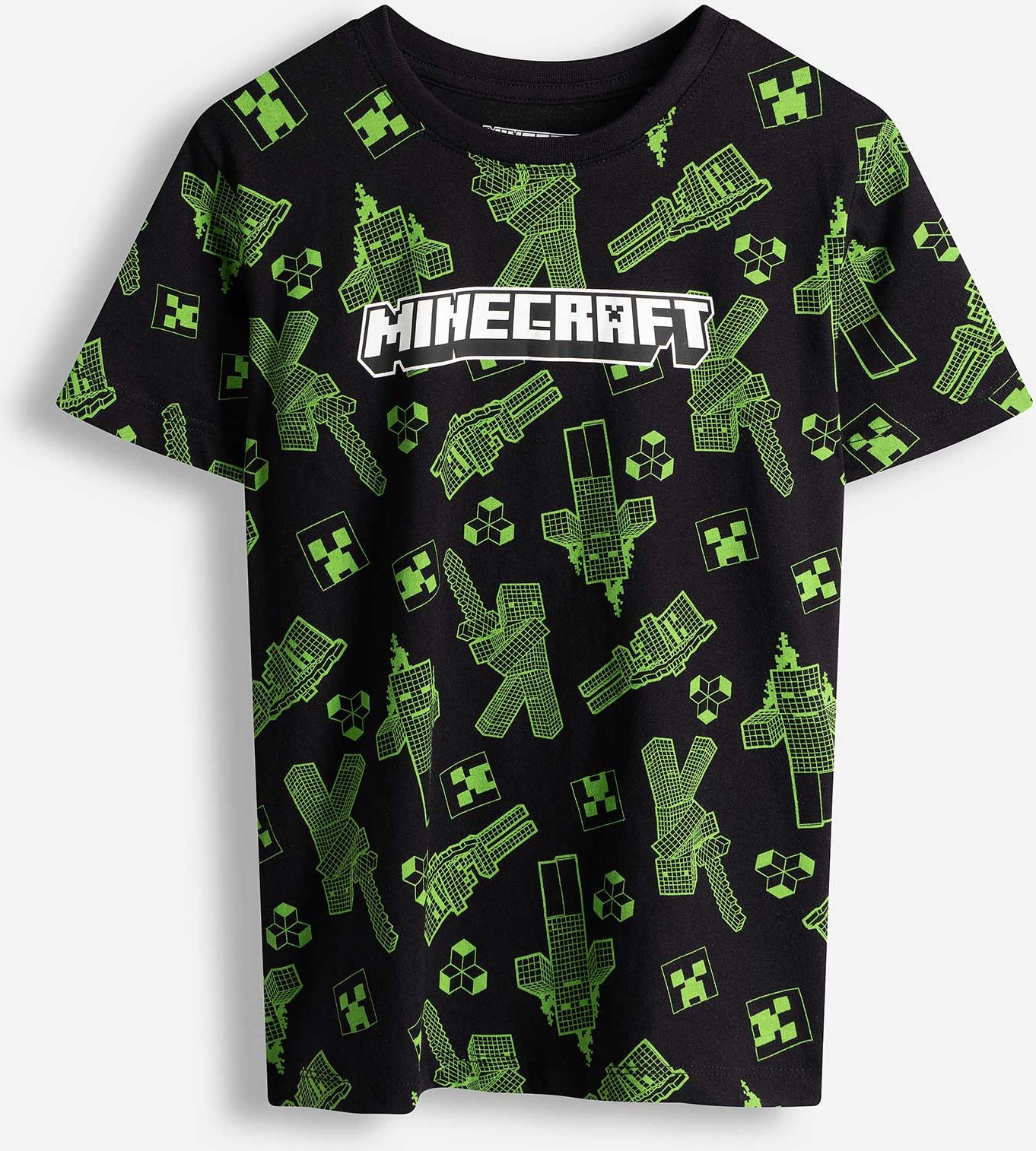 Shirt - Minecraft - schwarz