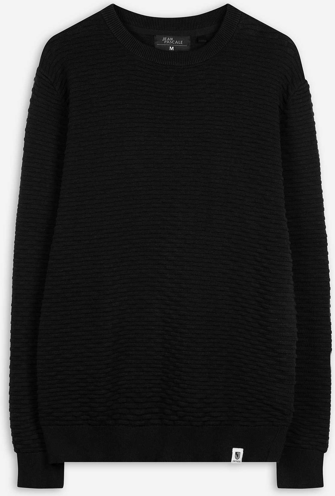 Pullover - Baumwolle - schwarz