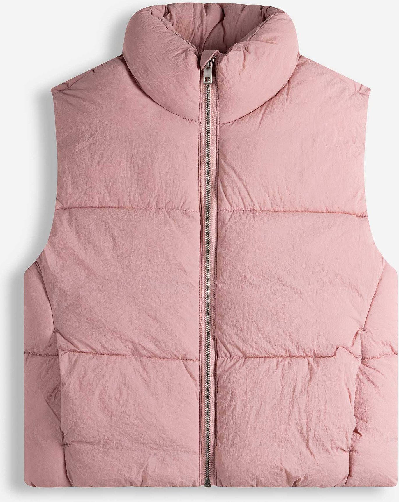 Steppweste - einfarbig - rosa