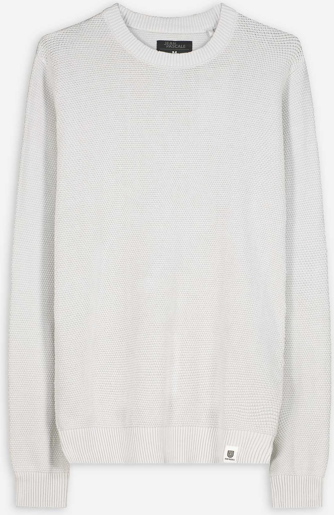 Pullover - Baumwolle - grau