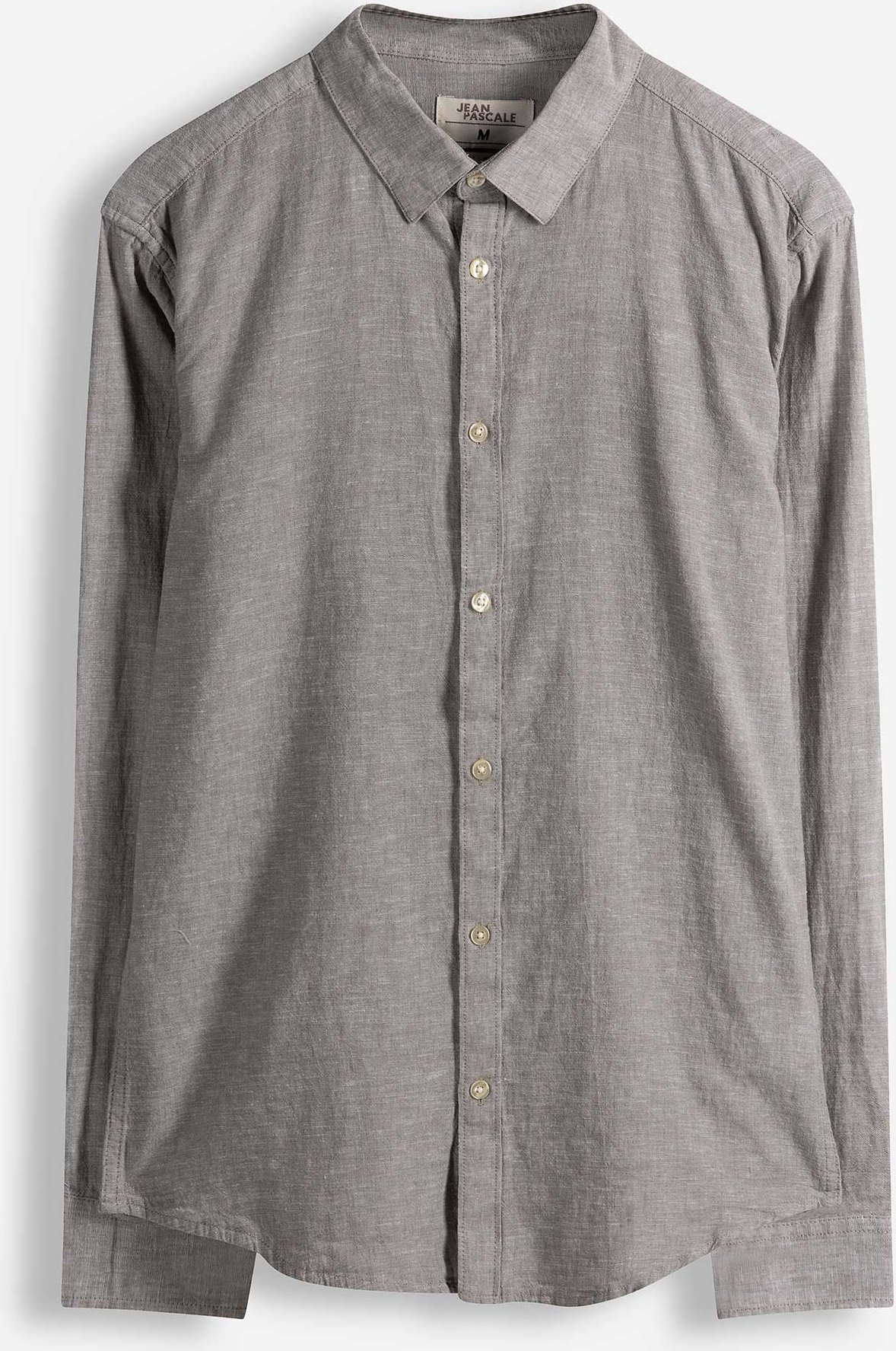 Hemd - Leinen-Mix - hellgrün