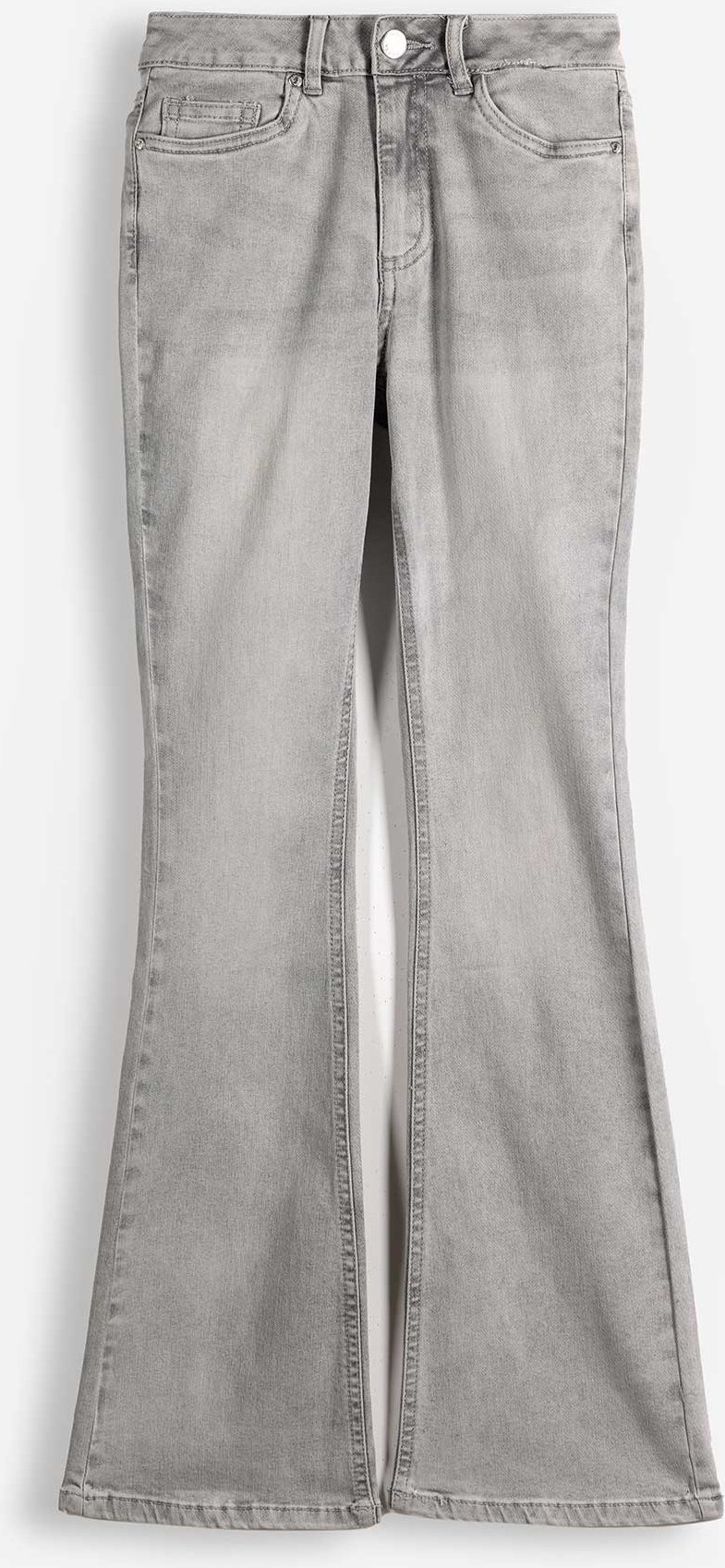 Jeans - Bootcut Fit - grau