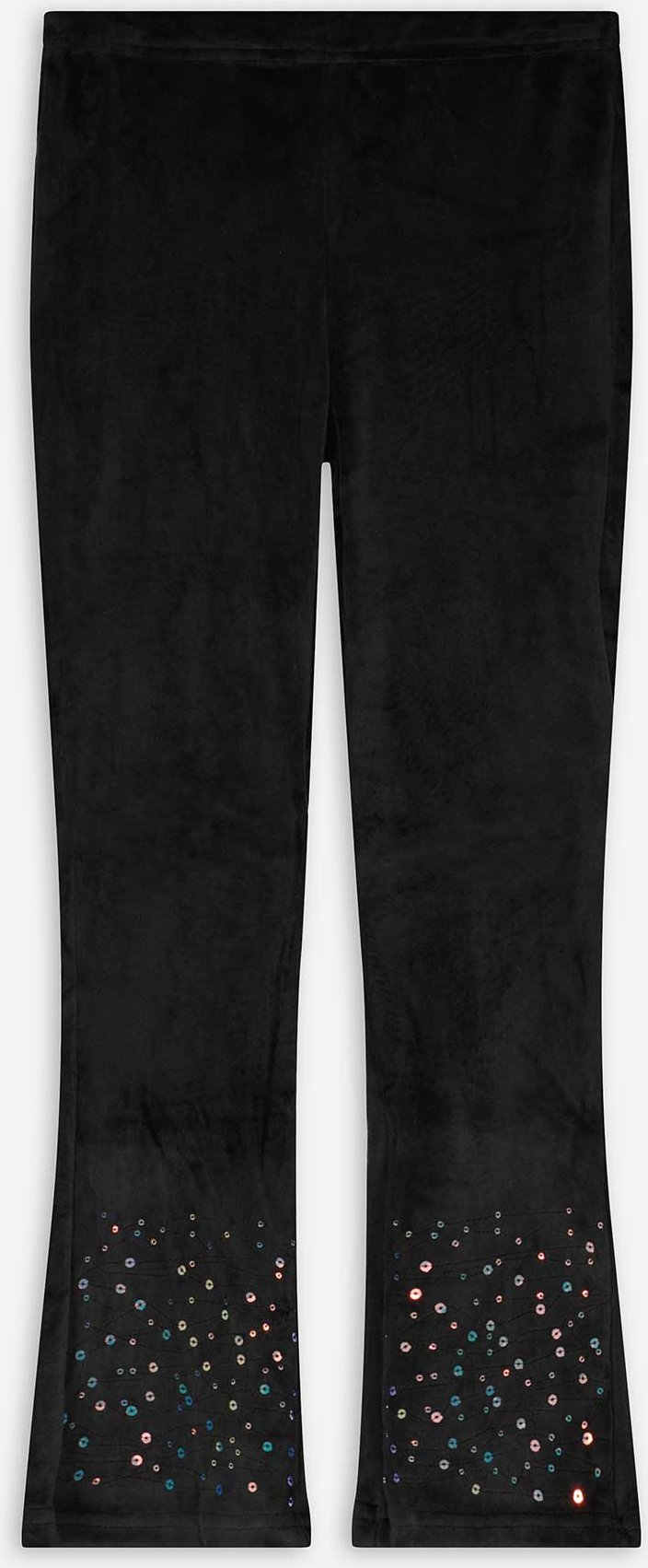 Hose - Ziersteine - schwarz