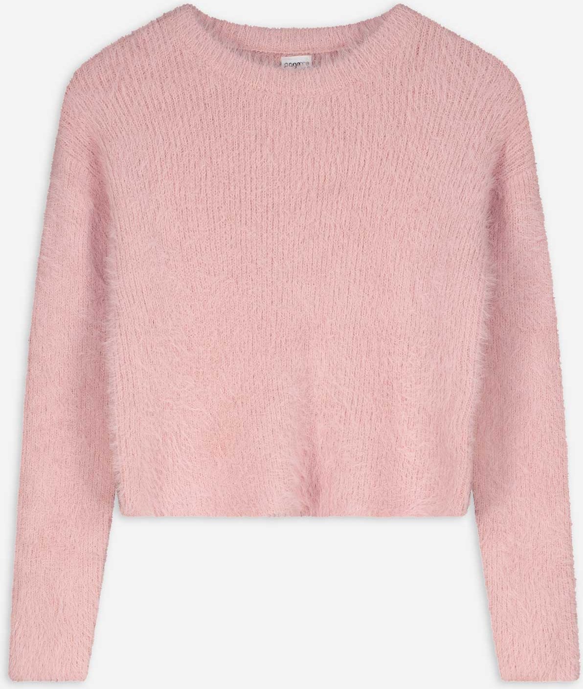 Langarmshirt - Strick - lila