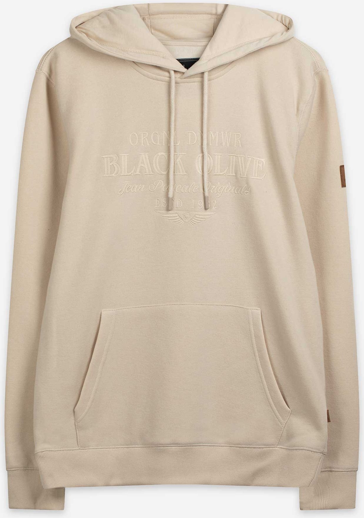 Sweatshirt - Stickerei - weiß