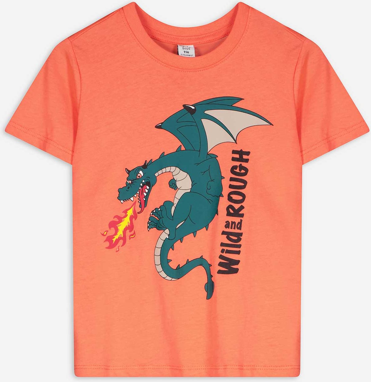 T-Shirt - Frontprint - orange