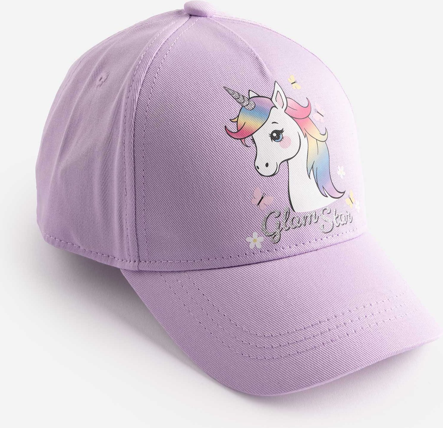 Basecap - Print - lila