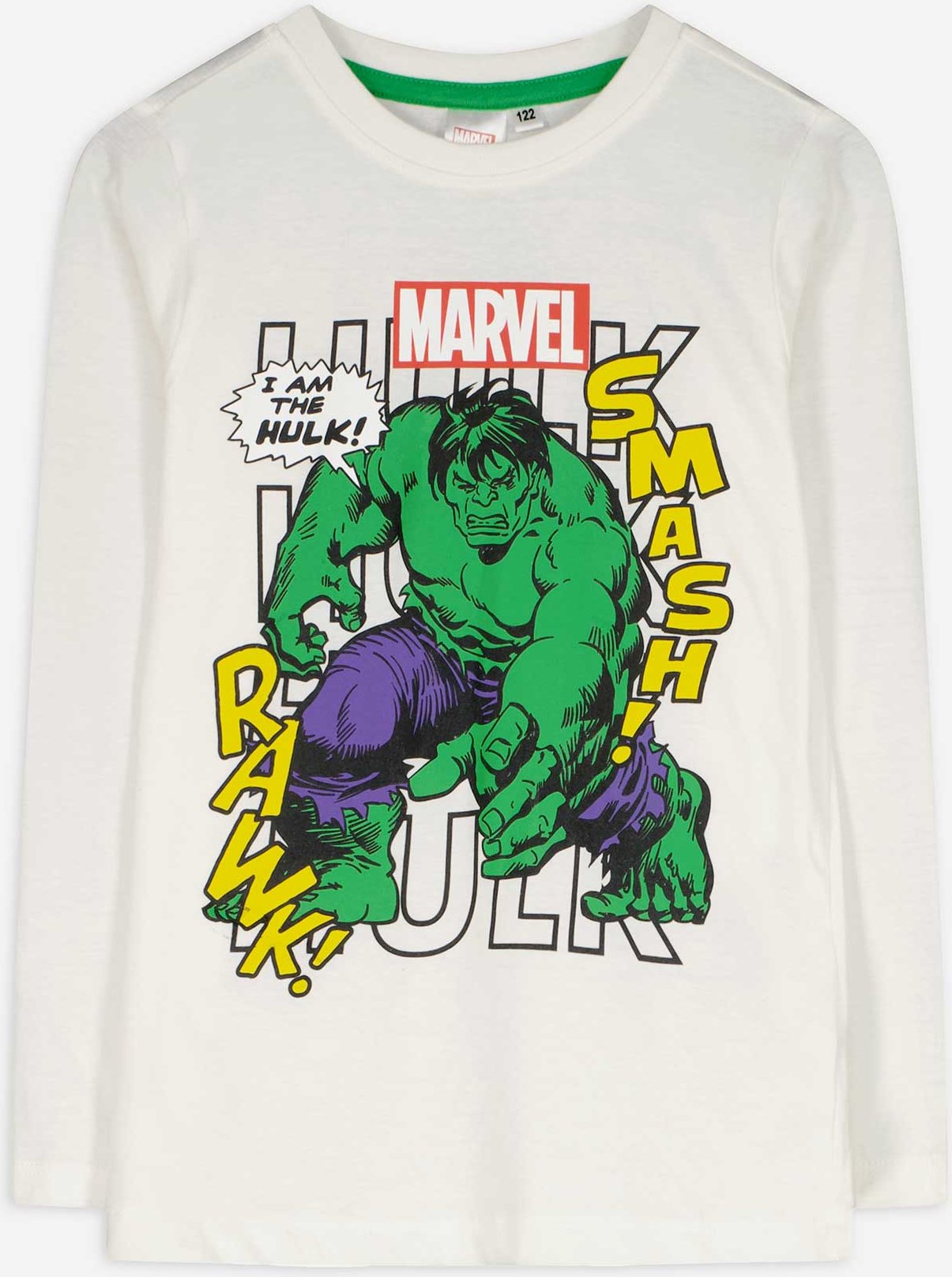 Langarmshirt - Marvel - weiß
