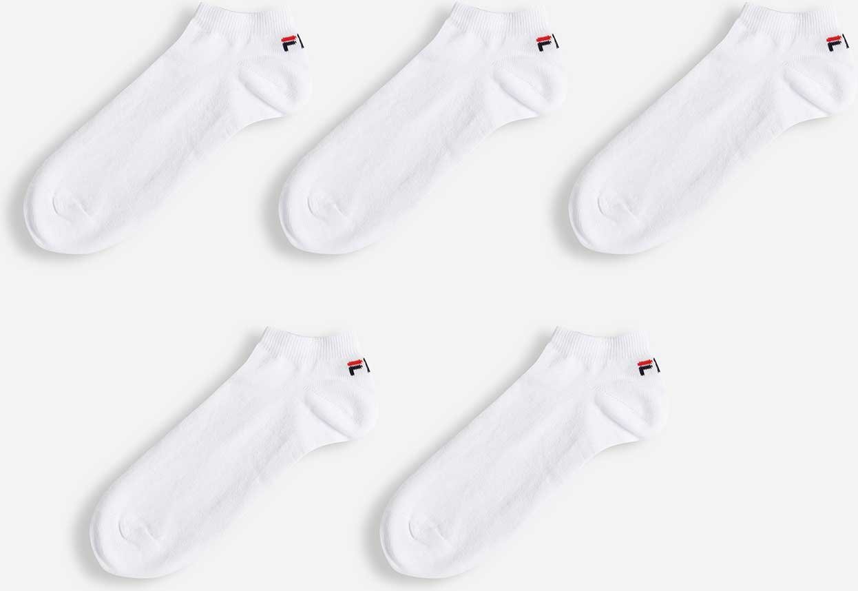 Sneakersocken - 5er-Pack - weiß